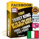 SUPER TRUST KING Italian Facebook Ad Accounts