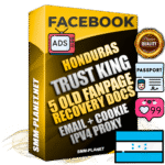 SUPER TRUST KING Honduran Facebook Ad Accounts - Added 5 aged Facebook Fan Pages