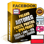 Ultimate Polish PREMIUM AutoReg Facebook Accounts - Fully Loaded (Posts : Multi-Photos : Info)