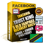 SUPER TRUST KING Tanzanian Facebook Ad Accounts - Added 5 aged Facebook Fan Pages
