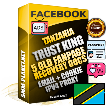 SUPER TRUST KING Tanzanian Facebook Ad Accounts - Added 5 aged Facebook Fan Pages