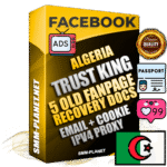 SUPER TRUST KING Algerian Facebook Ad Accounts - Added 5 aged Facebook Fan Pages