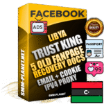 SUPER TRUST KING Libyan Facebook Ad Accounts - Added 5 aged Facebook Fan Pages