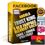 SUPER TRUST KING Angolan Facebook Ad Accounts - Added 5 aged Facebook Fan Pages
