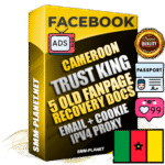 SUPER TRUST KING Cameroonian Facebook Ad Accounts - Added 5 aged Facebook Fan Pages