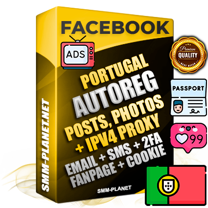 Ultimate Portuguese PREMIUM AutoReg Facebook Accounts - Fully Loaded (Posts : Multi-Photos : Info)