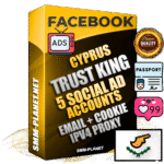 SUPER TRUST KING Cyprus Facebook Ad Accounts - 5 Ad Accounts on King Profile