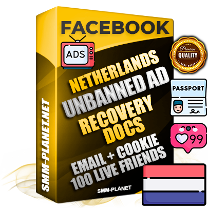 Premium Dutch Unbanned FB Ad Accounts with Recovery Docs