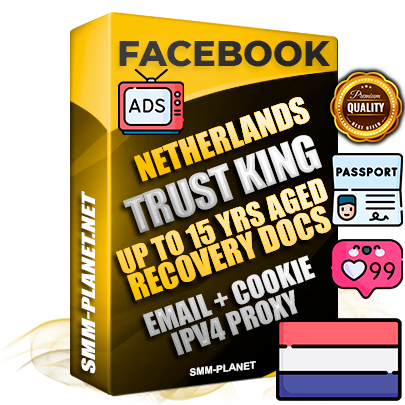 SUPER TRUST KING Dutch Facebook Ad Accounts