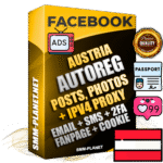 Ultimate Austrian PREMIUM AutoReg Facebook Accounts - Fully Loaded (Posts : Multi-Photos : Info)