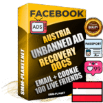 Premium Austrian Unbanned FB Ad Accounts with Recovery Docs