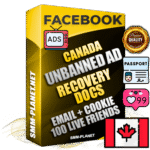 Premium Canadian Unbanned FB Ad Accounts with Recovery Docs