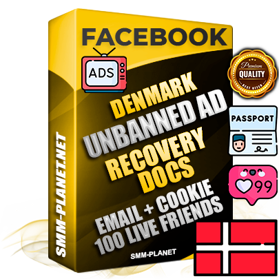 Premium Danish Unbanned FB Ad Accounts with Recovery Docs