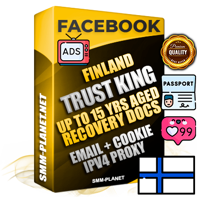 SUPER TRUST KING Finnish Facebook Ad Accounts