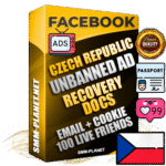 Premium Czech Unbanned FB Ad Accounts with Recovery Docs