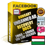 Premium Hungarian Unbanned FB Ad Accounts with Recovery Docs