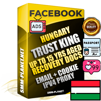 SUPER TRUST KING Hungarian Facebook Ad Accounts