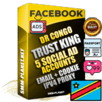 SUPER TRUST KING DR Congo Facebook Ad Accounts - 5 Ad Accounts on King Profile