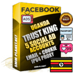 SUPER TRUST KING Ugandan Facebook Ad Accounts - 5 Ad Accounts on King Profile