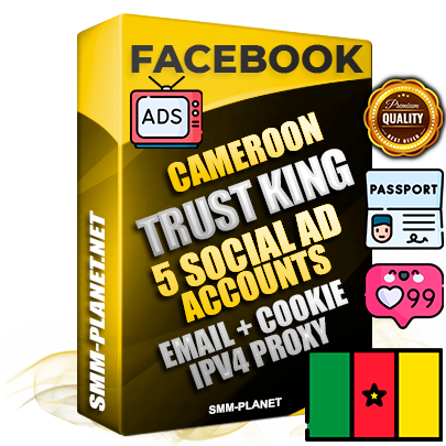 SUPER TRUST KING Cameroonian Facebook Ad Accounts - 5 Ad Accounts on King Profile