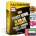 SUPER TRUST KING UAE Facebook Ad Accounts - 10 BM Ad Accounts