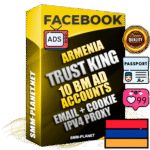 SUPER TRUST KING Armenian Facebook Ad Accounts - 10 BM Ad Accounts