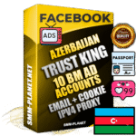 SUPER TRUST KING Azerbaijani Facebook Ad Accounts - 10 BM Ad Accounts