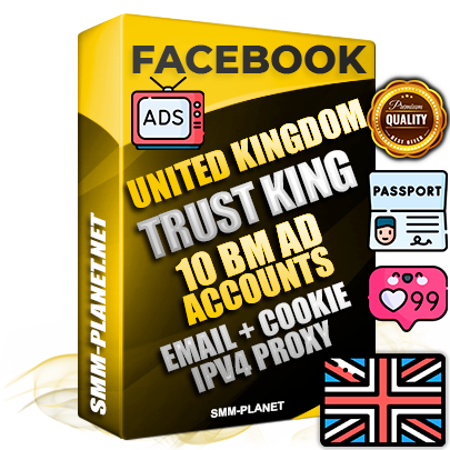 SUPER TRUST KING English Facebook Ad Accounts - 10 BM Ad Accounts