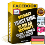 SUPER TRUST KING German Facebook Ad Accounts - 10 BM Ad Accounts