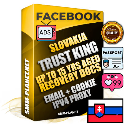 SUPER TRUST KING Slovak Facebook Ad Accounts