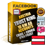 SUPER TRUST KING Austrian Facebook Ad Accounts - 10 BM Ad Accounts
