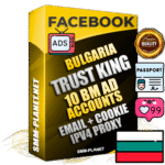 SUPER TRUST KING Bulgarian Facebook Ad Accounts - 10 BM Ad Accounts