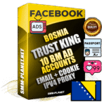 SUPER TRUST KING Bosnian Facebook Ad Accounts - 10 BM Ad Accounts