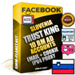 SUPER TRUST KING Slovenian Facebook Ad Accounts - 10 BM Ad Accounts