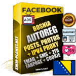 Ultimate Bosnian PREMIUM AutoReg Facebook Accounts - Fully Loaded (Posts : Multi-Photos : Info)