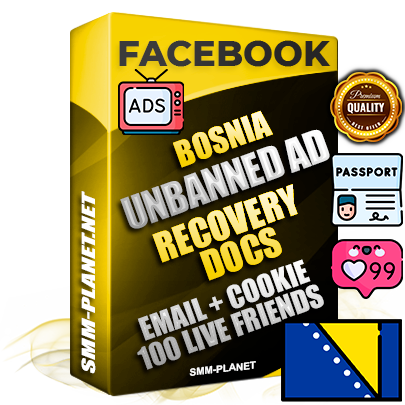 Premium Bosnian Unbanned FB Ad Accounts with Recovery Docs