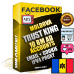 SUPER TRUST KING Moldovan Facebook Ad Accounts - 10 BM Ad Accounts