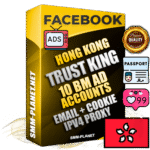 SUPER TRUST KING Hong Kong Facebook Ad Accounts - 10 BM Ad Accounts