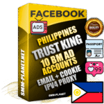 SUPER TRUST KING Filipino Facebook Ad Accounts - 10 BM Ad Accounts