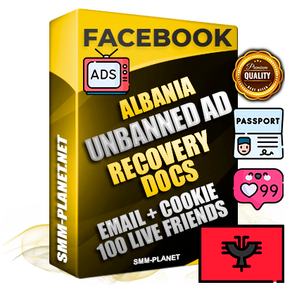 Premium Albanian Unbanned FB Ad Accounts with Recovery Docs