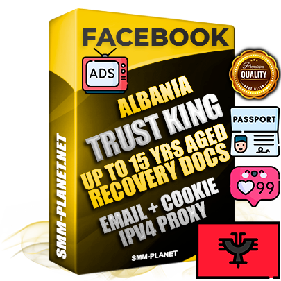 SUPER TRUST KING Albanian Facebook Ad Accounts