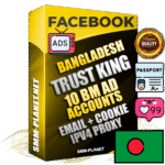 SUPER TRUST KING Laotian Facebook Ad Accounts - 10 BM Ad Accounts