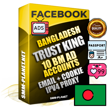 SUPER TRUST KING Laotian Facebook Ad Accounts - 10 BM Ad Accounts
