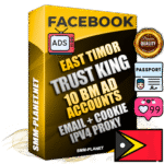 SUPER TRUST KING Timorese Facebook Ad Accounts - 10 BM Ad Accounts