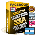 SUPER TRUST KING Argentinian Facebook Ad Accounts - 10 BM Ad Accounts