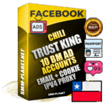 SUPER TRUST KING Chilean Facebook Ad Accounts - 10 BM Ad Accounts