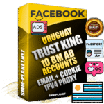 SUPER TRUST KING Uruguayan Facebook Ad Accounts - 10 BM Ad Accounts