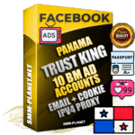 SUPER TRUST KING Panamanian Facebook Ad Accounts - 10 BM Ad Accounts