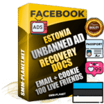 Premium Estonian Unbanned FB Ad Accounts with Recovery Docs