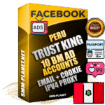 SUPER TRUST KING Peruvian Facebook Ad Accounts - 10 BM Ad Accounts